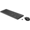 HP 330 Combinación de ratón y teclado inalámbrica, tamaño completo (100%), inalámbrico, RF inalámbrico, negro, ratón incluido