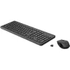 HP 330 Combinación de ratón y teclado inalámbrica, tamaño completo (100%), inalámbrico, RF inalámbrico, negro, ratón incluido