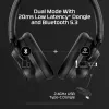 HyperX Cloud MIX 2 - Auriculares gaming (negro), con cable e inalámbricos, gaming, 20 - 20000 Hz, 270 g, auriculares, negro
