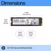 HP 1TB PCIe-4x4 NVMe unidad de estado sólido, 1 TB, M.2