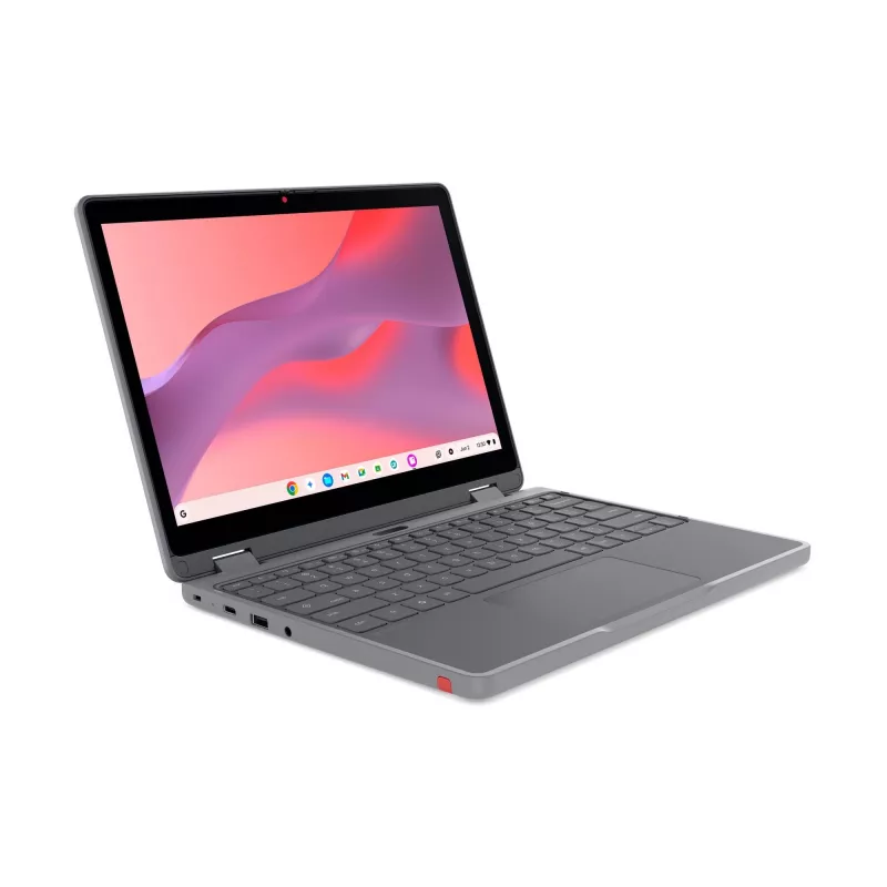 Lenovo Chrome 500e 2in1 G5 M89 MediaTek Kompanio 540 Chromebook 31 cm (12,2 inch) pantalla táctil WUXGA 8 GB LPDDR5x-SDRAM 64 GB UFS Wi-Fi 6E (802.11ax) ChromeOS inglés gris