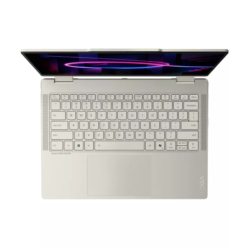 Lenovo Yoga 7 2-in-1 14IPH11 Copilot+ PC Intel Core Ultra 5 325 Híbrido (2 en 1) 35,6 cm (14 inch) pantalla táctil WUXGA 16 GB LPDDR5x-SDRAM 512 GB SSD Wi-Fi 7 (802.11be) Windows 11 Home alemán Seashell