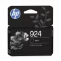HP 924 cartucho de tinta original negro, rendimiento estándar, negro, 1 ud., 500 páginas, 400 páginas, pack individual