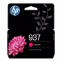 HP 937 cartucho de tinta original magenta, rendimiento estándar, magenta, 1 ud., 800 páginas, pack individual