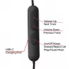 Verbatim TruSound Pro auriculares de cuello negros, inalámbricos, música/uso diario, 20 - 20000 Hz, 74 g, auriculares, negro