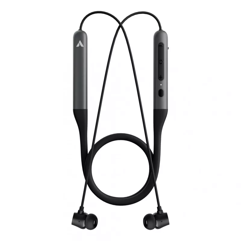 Verbatim TruSound ANC auriculares de cuello negro, inalámbricos, 20 - 20000 Hz, música/uso diario, 46,5 g, auricular, negro