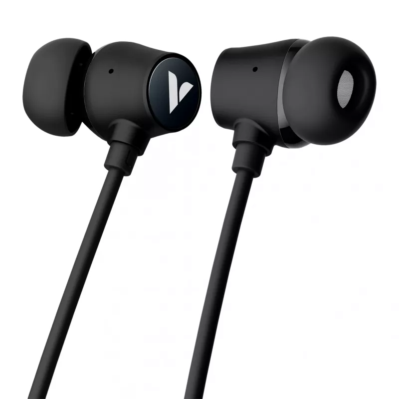 Verbatim TruSound ANC auriculares de cuello negro, inalámbricos, 20 - 20000 Hz, música/uso diario, 46,5 g, auricular, negro
