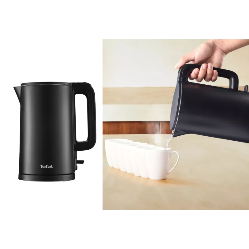Tefal Thermo Protect KO1408E0 hervidor eléctrico 1,5 l 1500 W negro