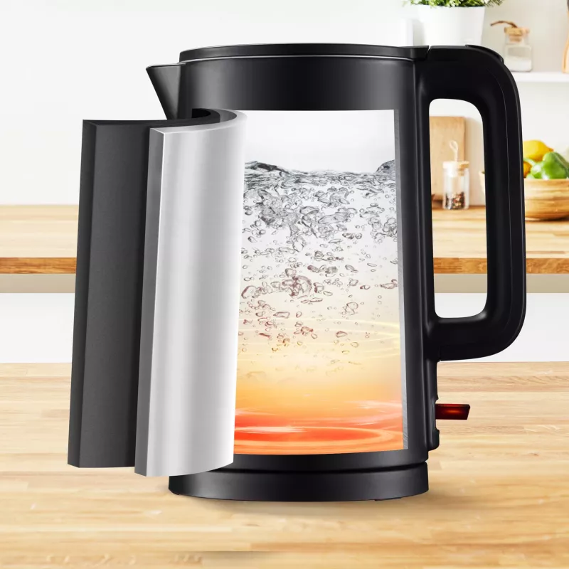 Tefal Thermo Protect KO1408E0 hervidor eléctrico 1,5 l 1500 W negro
