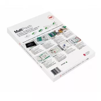 GBC funda de laminar A4 mate 100 micras, mate, A4, 216 mm, 0,2 mm, 303 mm, 100 uds.