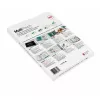 GBC funda de laminar A4 mate 100 micras, mate, A4, 216 mm, 0,2 mm, 303 mm, 100 uds.