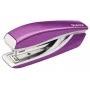 Leitz NeXXt WOW minigrapadora metálica, 10 hojas, lila, P2, metal, plástico, 80 g/m², 3,5 cm