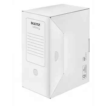 Leitz caja de archivo Infinity FSC® 150 mm, blanco, A4, 290 g, 150 x 330 x 255 mm