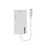 Lindy USB Type-C a Triple Display convertidor, 3840 x 2160 píxeles