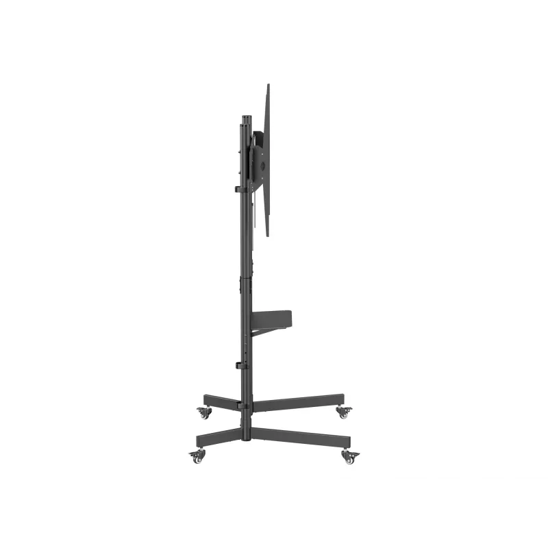 Equip Economy soporte de TV con ruedas 55 inch - 100 inch, 2,54 m (100 inch), 100 x 100 mm, 800 x 600 mm, -10 - 5°, plástico, acero inoxidable, negro