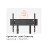 Equip Economy soporte de TV con ruedas 55 inch - 100 inch, 2,54 m (100 inch), 100 x 100 mm, 800 x 600 mm, -10 - 5°, plástico, acero inoxidable, negro