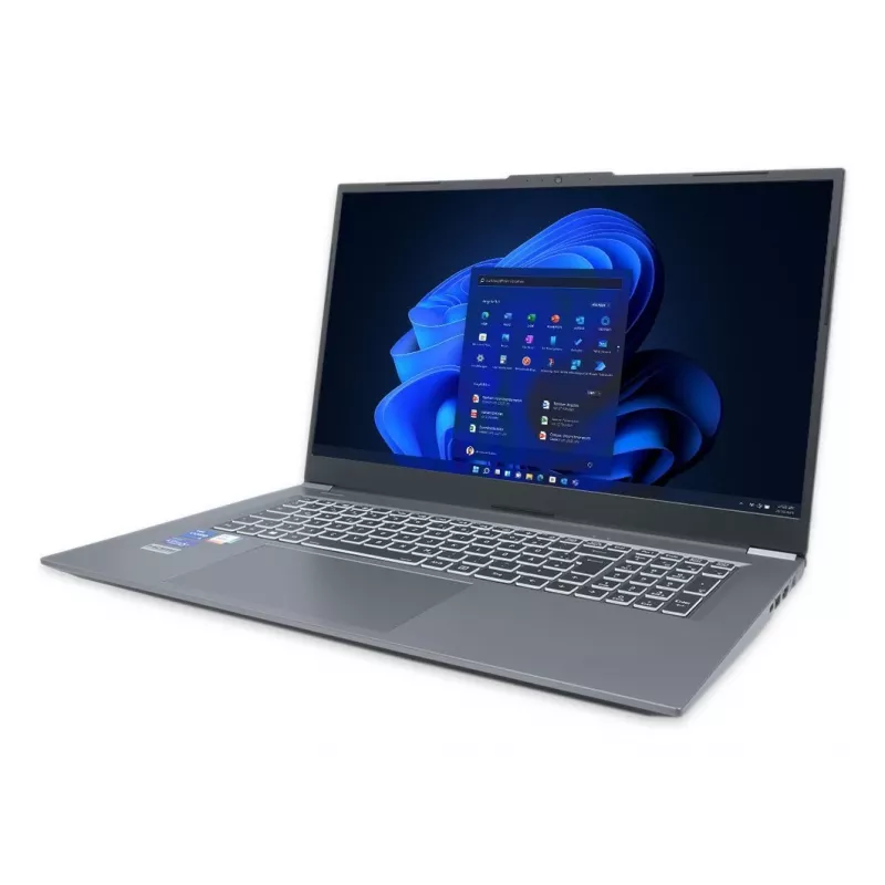 TERRA MOBILE 1717R Intel® Core™ i7 i7-1355U portátil 43.9 cm (17.3 inch) Full HD 16 GB DDR4-SDRAM 1 TB SSD Wi-Fi 6 (802.11ax) Windows 11 Pro gris