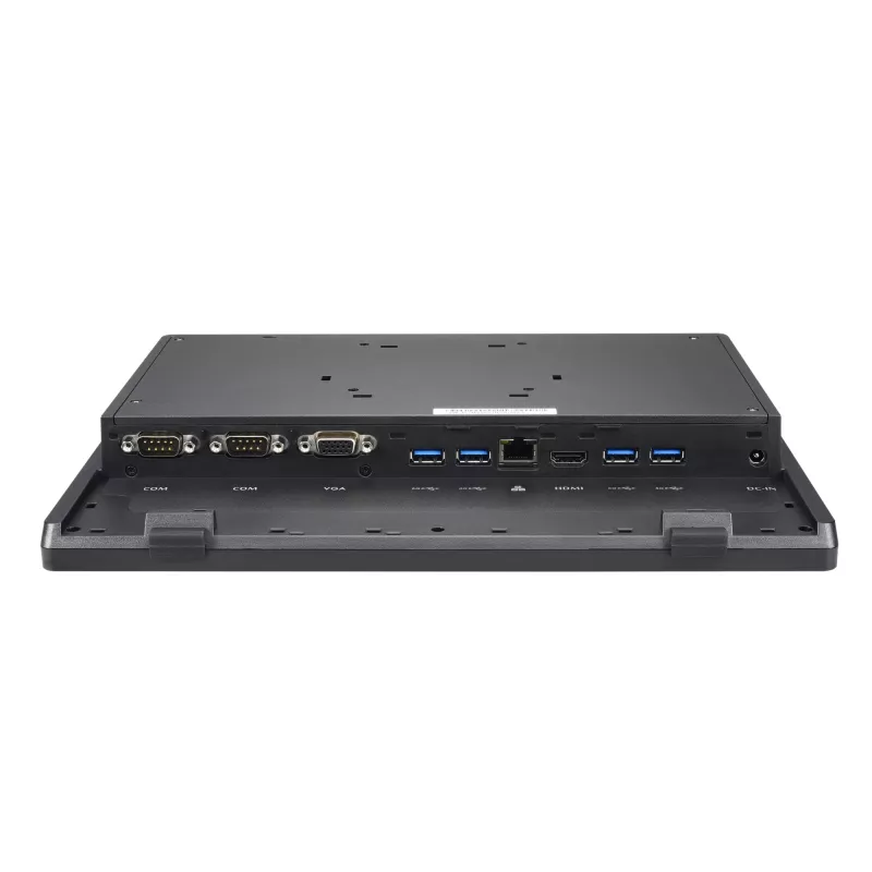 Shuttle All-In-One PC System POS P250, 29,5 cm (11,6″) pantalla multitáctil, Intel N100, 8 GB DDR5, 120 GB M.2, 2x RS232, IP54, sin ventilador, funcionamiento continuo 24/7