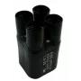 3M SKE 4F/1+2, tubo termorretráctil, negro, 10 cm, 3.5 cm, 1 ud., 120 °C