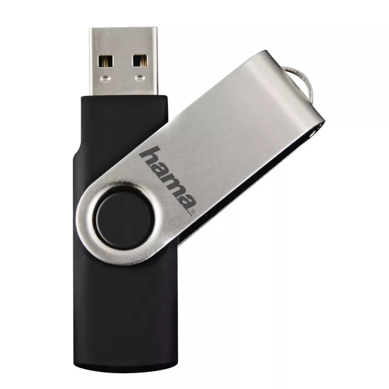 Hama 00181059 memoria USB 8 GB USB Type-A 2.0 negro, plateado