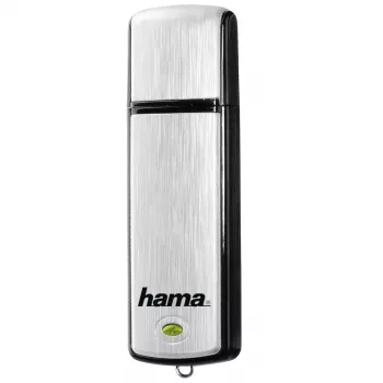 Hama Fancy memoria USB 64 GB 2.0 negro, plateado
