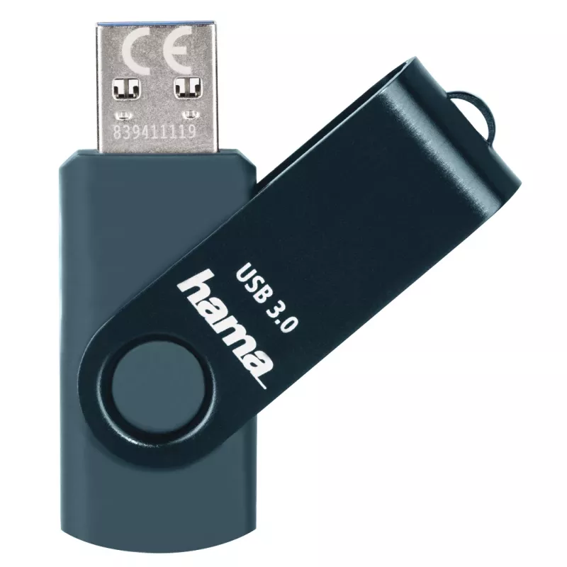 Hama Rotate memoria USB 64 GB USB Type-A 3.2 Gen 1 (3.1 Gen 1) azul