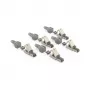 Hama 00200793 conector de cable RJ45 gris
