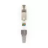 Hama 00200793 conector de cable RJ45 gris
