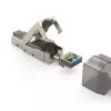 Hama 00200793 conector de cable RJ45 gris