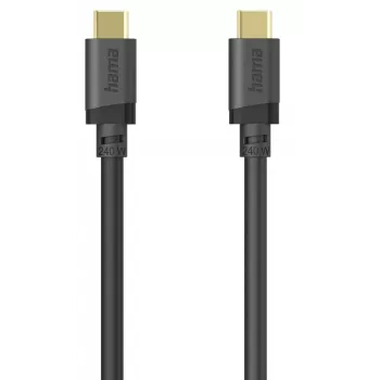 Hama 00202009 cable USB USB 3.2 Gen 1 (3.1 Gen 1) 1,5 m USB C 5 Gbit/s 240 W negro