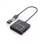 Hama 00200148 lector de tarjetas USB 3.2 Gen 1 (3.1 Gen 1) Type-A/Type-C negro
