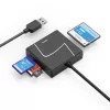 Hama 00200148 lector de tarjetas USB 3.2 Gen 1 (3.1 Gen 1) Type-A/Type-C negro