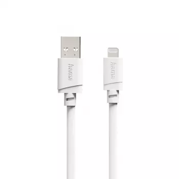Hama 00201800 cable Lightning 1 m blanco