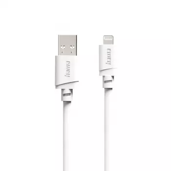 Hama 00201801 cable Lightning 2 m blanco