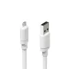 Hama 00201802 cable Lightning 3 m blanco