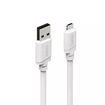 Hama 00125149 cable Lightning 2 m blanco