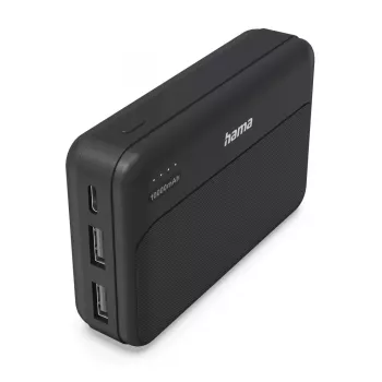 Hama Pocket 10 polímero de litio (LiPo) 10000 mAh negro