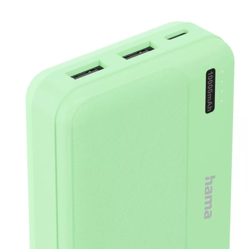 Hama Pocket 10 polímero de litio (LiPo) 10000 mAh verde