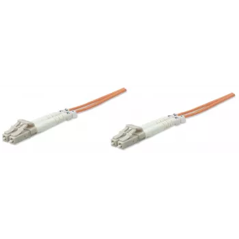 EFB Elektronik O0310.5 Cable de conexión de fibra óptica Duplex, LC-LC, OM2 50/125 µm, LSZH, 5 m, naranja