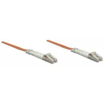 EFB Elektronik O0310.5 Cable de conexión de fibra óptica Duplex, LC-LC, OM2 50/125 µm, LSZH, 5 m, naranja
