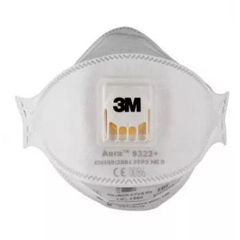3M 9322PRO10 mascarilla antipolvo 10 uds. cesta FFP2