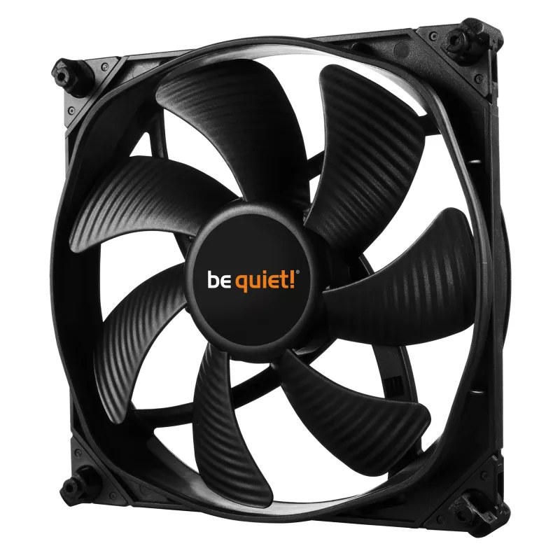be quiet! SilentWings 3 ventilador para caja de ordenador 14 cm negro