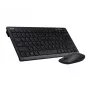 Acer Chrome conjunto combo, teclado, ratón incluido, universal, RF Wireless, QWERTY, negro