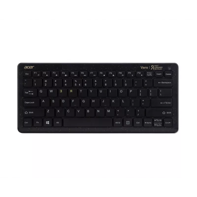 Acer Chrome conjunto combo, teclado, ratón incluido, universal, RF Wireless, QWERTY, negro