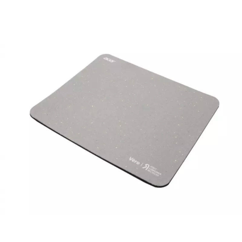 Acer Vero alfombrilla de ratón, gris, monocromático, tereftalato de polietileno (PET), goma, base antideslizante
