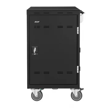 Acer E32c+ - carro de carga 32 compartimentos (enchufe UK), carro de gestión de dispositivos móviles, negro, suelo, 2,6 cm, 39,5 cm, 30,1 cm