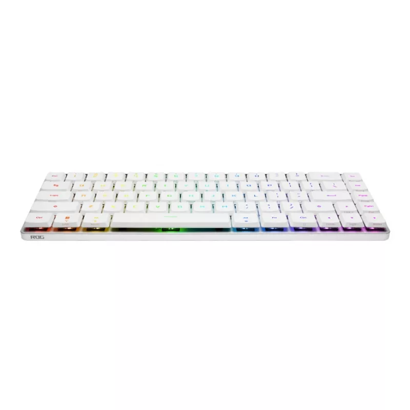 ASUS ROG Falchion RX Low Profile teclado gaming USB + HF Wireless + Bluetooth blanco