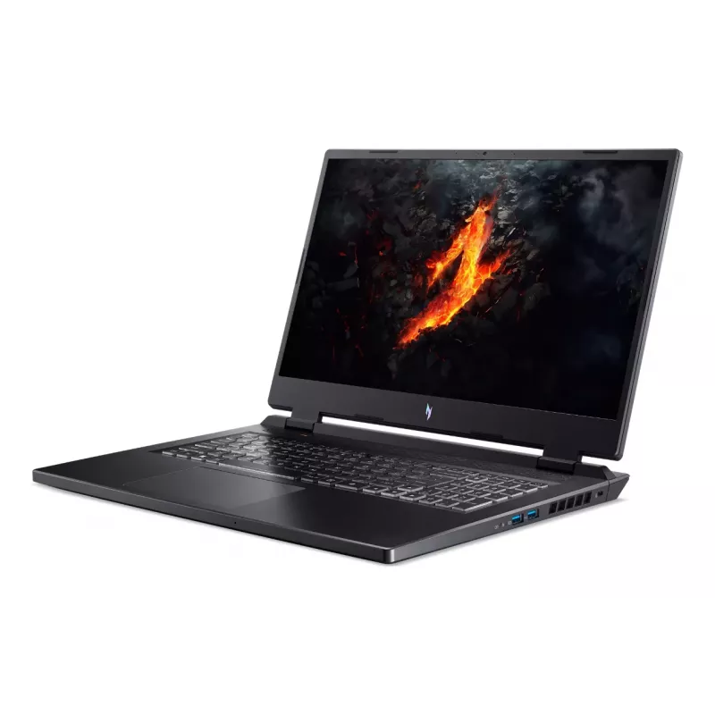 Acer Nitro 17 AN17-42-R75W AMD Ryzen™ 7 8845HS Portátil 43,9 cm (17,3 inch) Quad HD 16 GB DDR5-SDRAM 1 TB SSD NVIDIA GeForce RTX 4070 Wi-Fi 6 (802.11ax) Windows 11 Home Negro