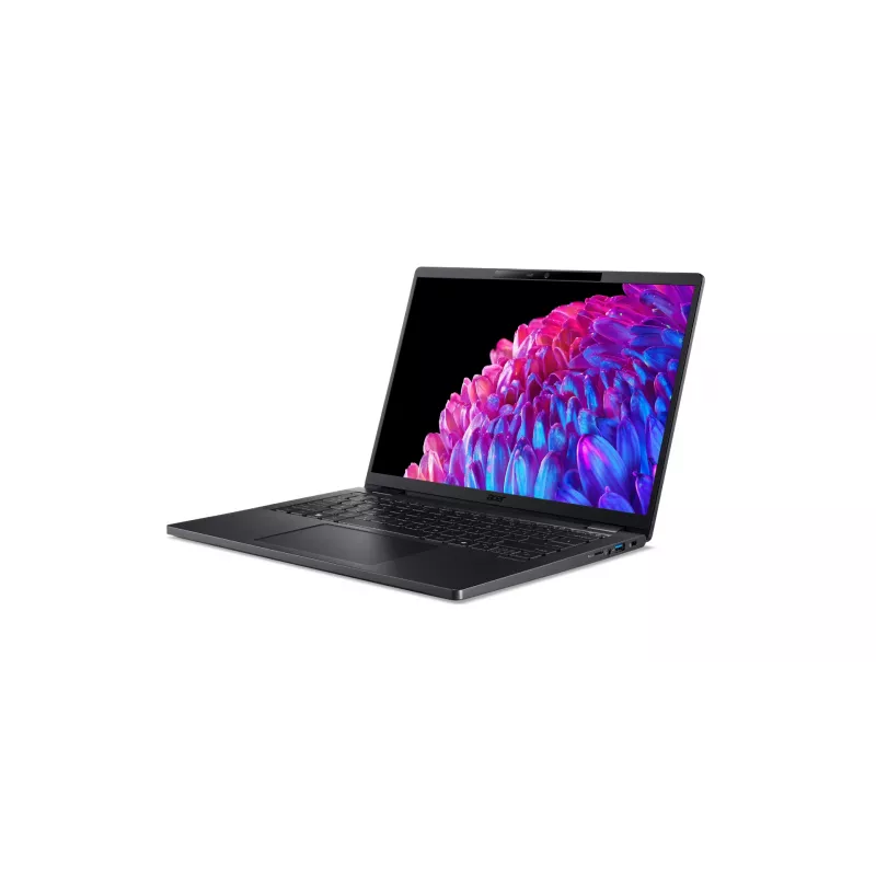 Acer TravelMate P6 14 TMP614-73-TCO-72YL Intel Core Ultra 7 155H Portátil 35,6 cm (14 inch) WQXGA 32 GB LPDDR5x-SDRAM 1 TB SSD Wi-Fi 7 (802.11be) Windows 11 Pro Neerlandés Negro
