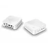 Acer Revo Box RB102-20CPW Mini Copilot+ PC Intel Core Ultra 5 226V 16 GB LPDDR5x-SDRAM 1 TB SSD Windows 11 Home Mini PC Blanco